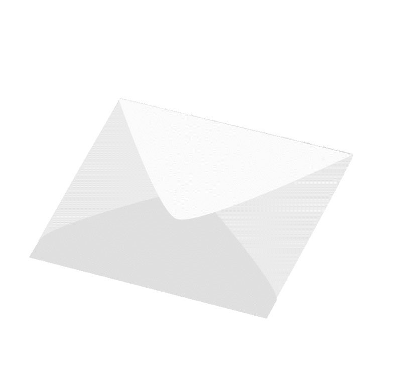 Animated envelope showing an affiliate tracking link